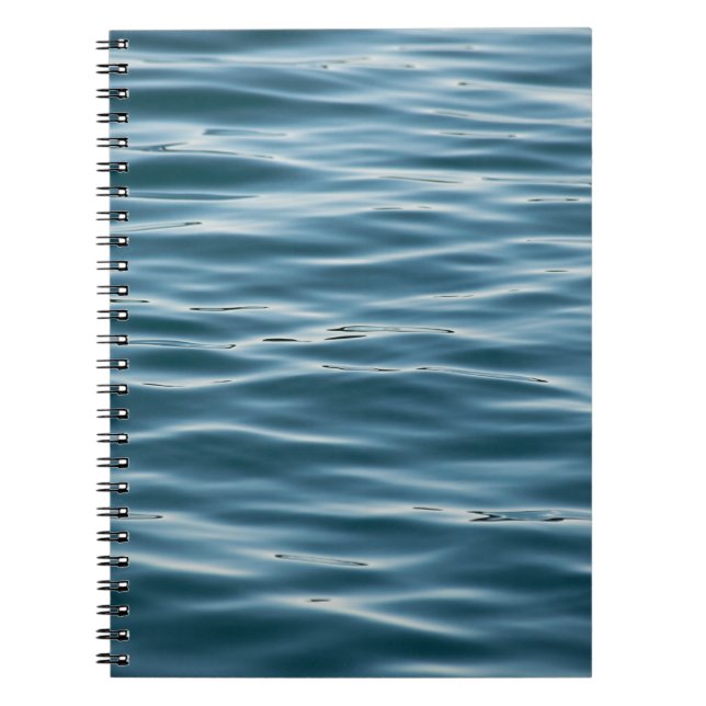 Caderno Espiral Água do mar de manhã (Frente)