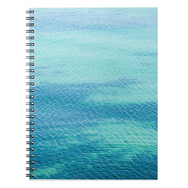 Caderno Espiral Água do mar de superfície (Frente)