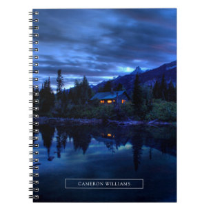 Caderno Espiral Água   Parque Nacional Jenny Lake Grand Teton