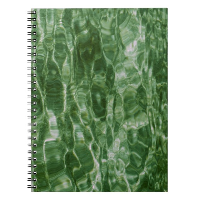 Caderno Espiral Água verde (Frente)