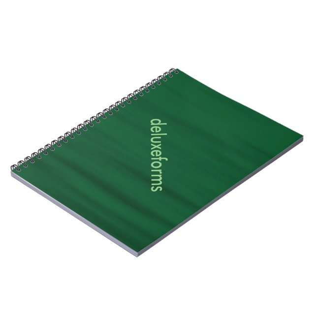 Caderno Espiral Água Verde (Left Side)
