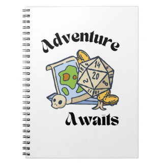 Caderno Espiral Aguardações de Aventura