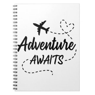 Caderno Espiral Aguardam Aventura