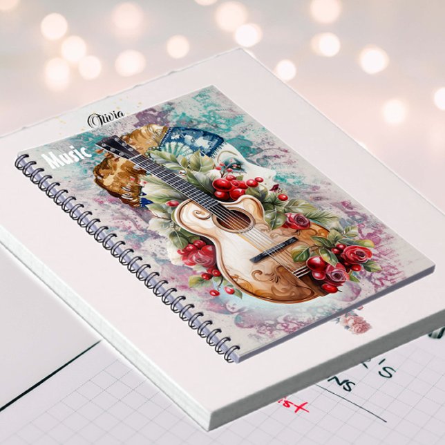 Caderno Espiral Aguardente De Música De Violão (Criador carregado)