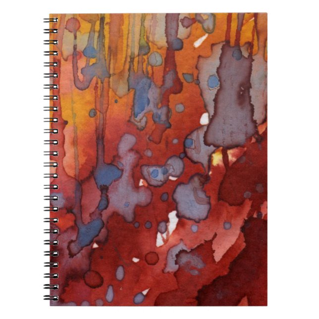 Caderno Espiral aguarela 7 do fundo (Frente)