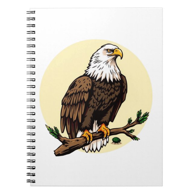 Caderno Espiral Águia (Frente)