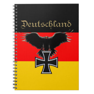 Caderno Espiral águia alemã