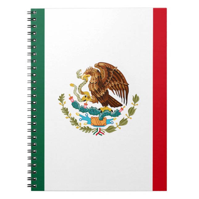 Caderno Espiral águia mexicana (Frente)