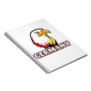 Caderno Espiral Águia Ouro Alemã