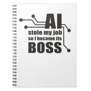 Caderno Espiral AI Roubou Meu Trabalho, Então Eu Tornei-Me Chefe