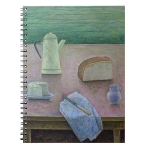 Caderno Espiral Ainda vida com queijo 2013 de Wensleydale