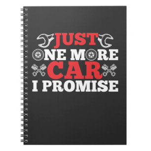 Caderno Espiral Ajuste Automático Mecânico De Garagem Mecânica