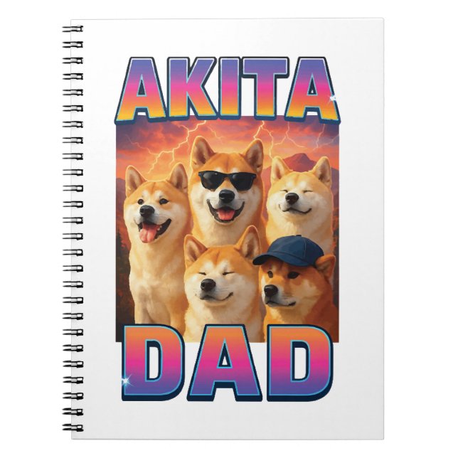 Caderno Espiral Akita (Frente)