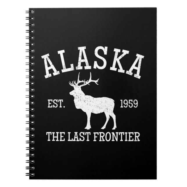 Caderno Espiral Alaska, Última Fronteira (Frente)