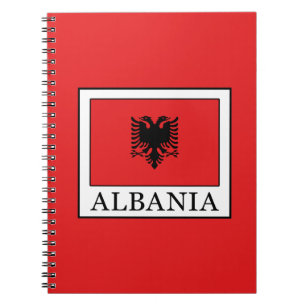 Caderno Espiral Albânia
