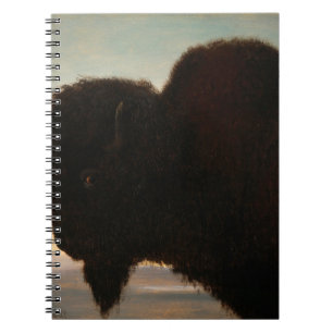 Caderno Espiral Albert Bierstadt Buffalo