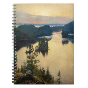 Caderno Espiral Albert Edelsense - Kaukola Ridge em Sunset
