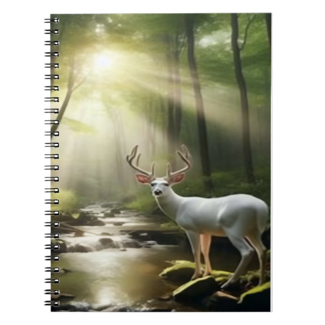 Caderno Espiral Albino Buck Notebook (Frente)