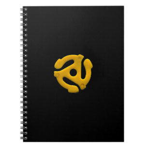 Caderno Espiral Álbum gravado de vinil 45