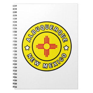 Caderno Espiral Albuquerque Novo México