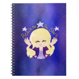 Caderno Espiral Alcance O Notebook Stars