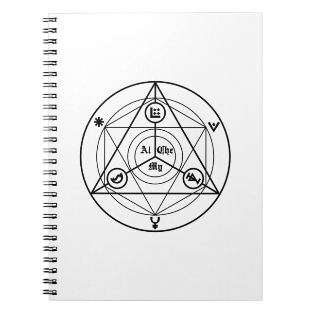 Caderno Espiral Alchemy manifesto (Frente)
