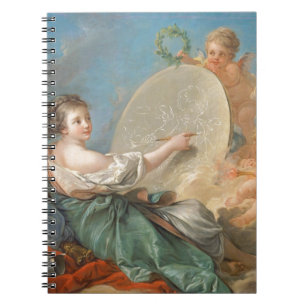 Caderno Espiral Alegoria da pintura, 1765 (óleo em canvas)