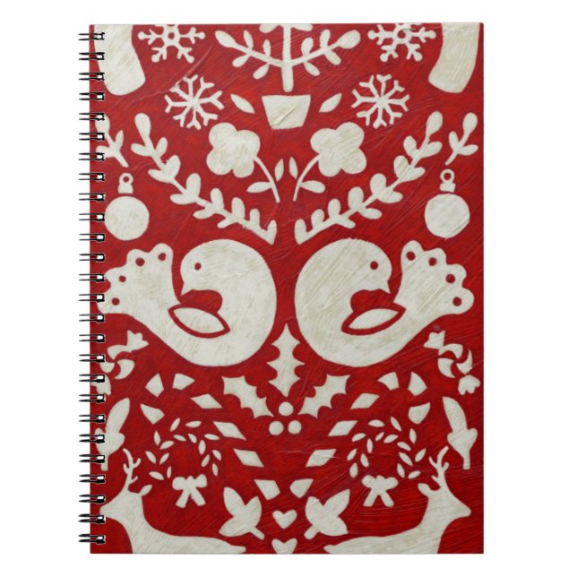 Caderno Espiral Alegria de Natal II (Frente)