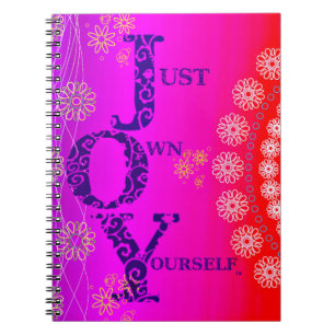 Caderno Espiral ALEGRIA vibrante