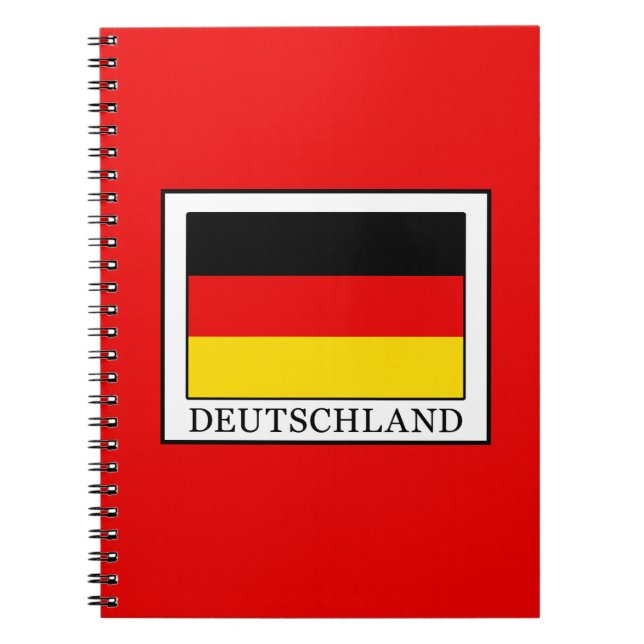 Caderno Espiral Alemanha (Frente)