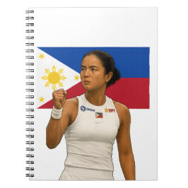 Caderno Espiral Alexandra Eala - Campeão de Guadalajara 2025