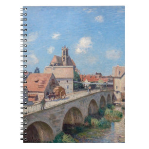 Caderno Espiral Alfred Sisley - A Ponte de Moret