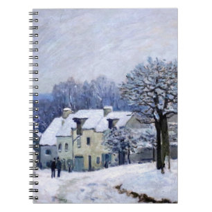 Caderno Espiral Alfred Sisley - Coloque Chenil em Marly, Efeito da