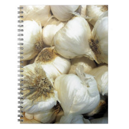 Caderno Espiral Alho saudável