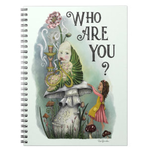 Caderno Espiral Alice Bonita na Terra das Maravilhas e Arte da Lag