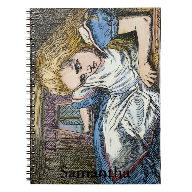 CADERNO ESPIRAL ALICE IN WONDERLAND (Frente)