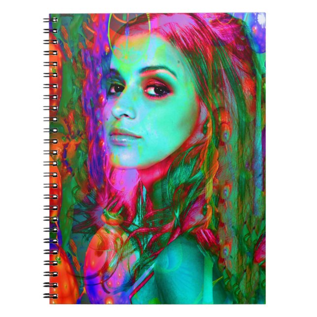 Caderno Espiral Alice no País das Maravilhas (Frente)