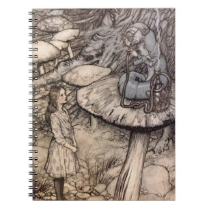 Caderno Espiral Alice no país das maravilhas