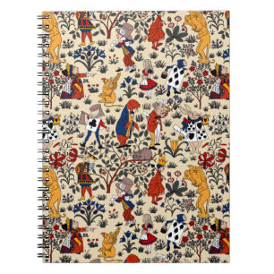 Caderno Espiral Alice no País das Maravilhas