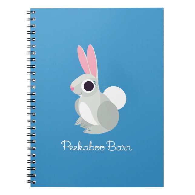 Caderno Espiral Alice o coelho (Frente)