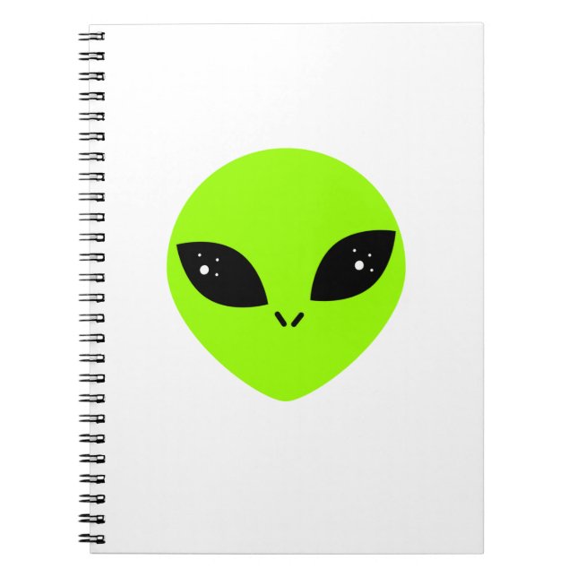 Caderno Espiral Alienígena  (Frente)