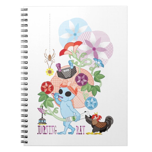 Caderno Espiral Alienígena da CINZA (Frente)