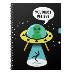 Caderno Espiral Aliens
