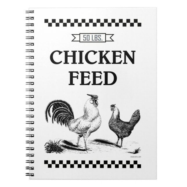 CADERNO ESPIRAL ALIMENTAÇÃO DE FRANGO (Frente)