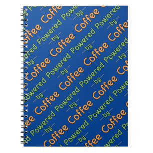 Caderno Espiral Alimentado por notebook Café