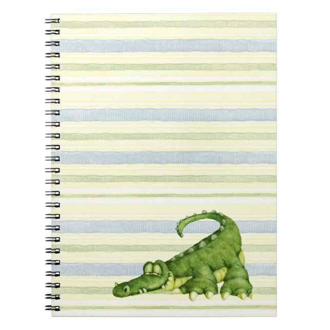 Caderno Espiral Alligador - Notebook (Frente)