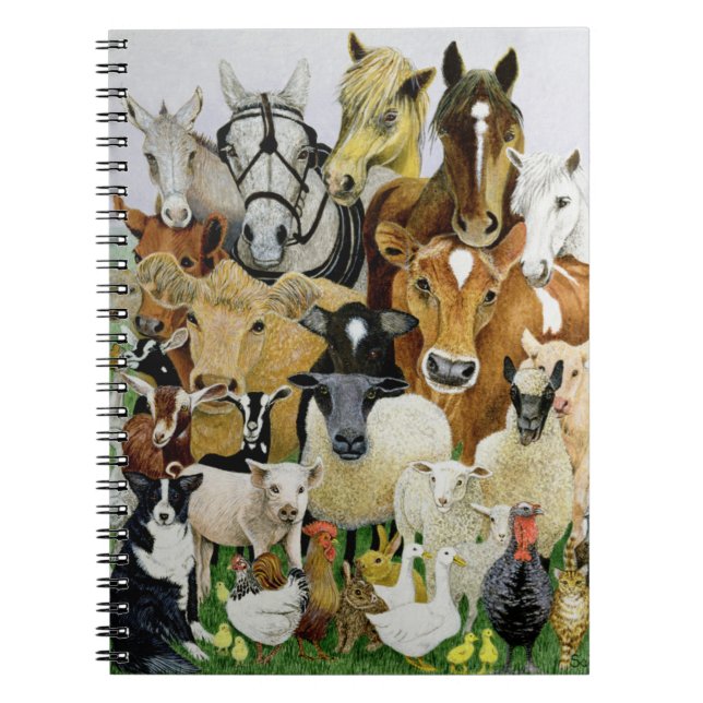 Caderno Espiral Allsorts animal (Frente)