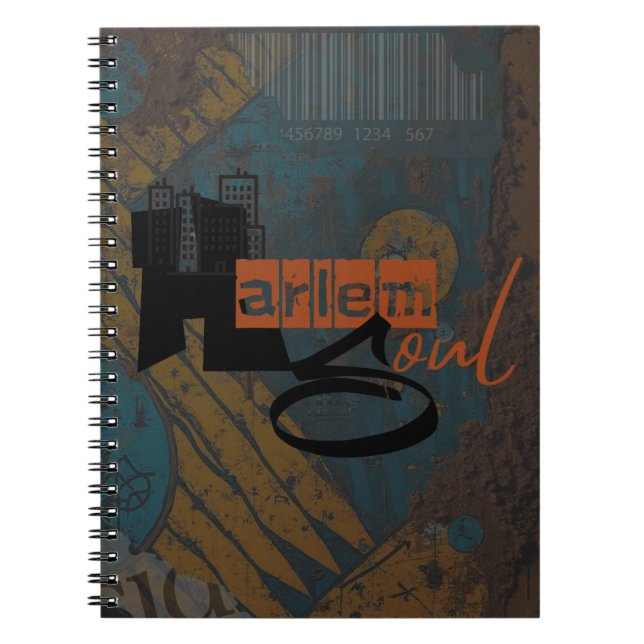 Caderno Espiral Alma de Harlem (Frente)