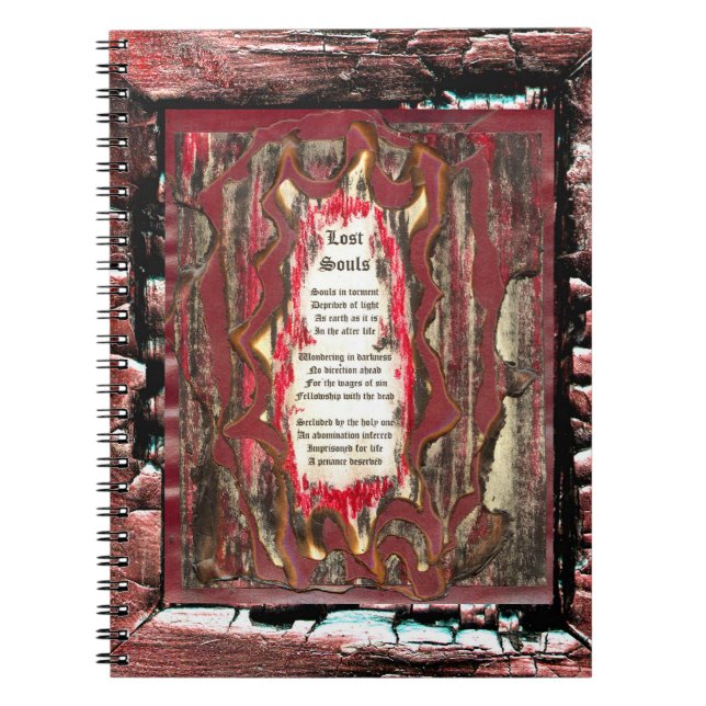 Caderno Espiral Almas Perdidas (Frente)