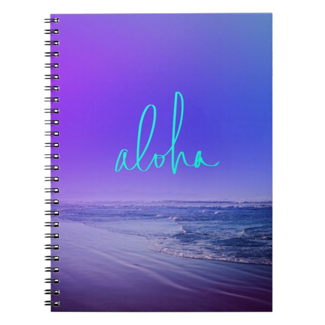 Caderno Espiral Aloha (Frente)